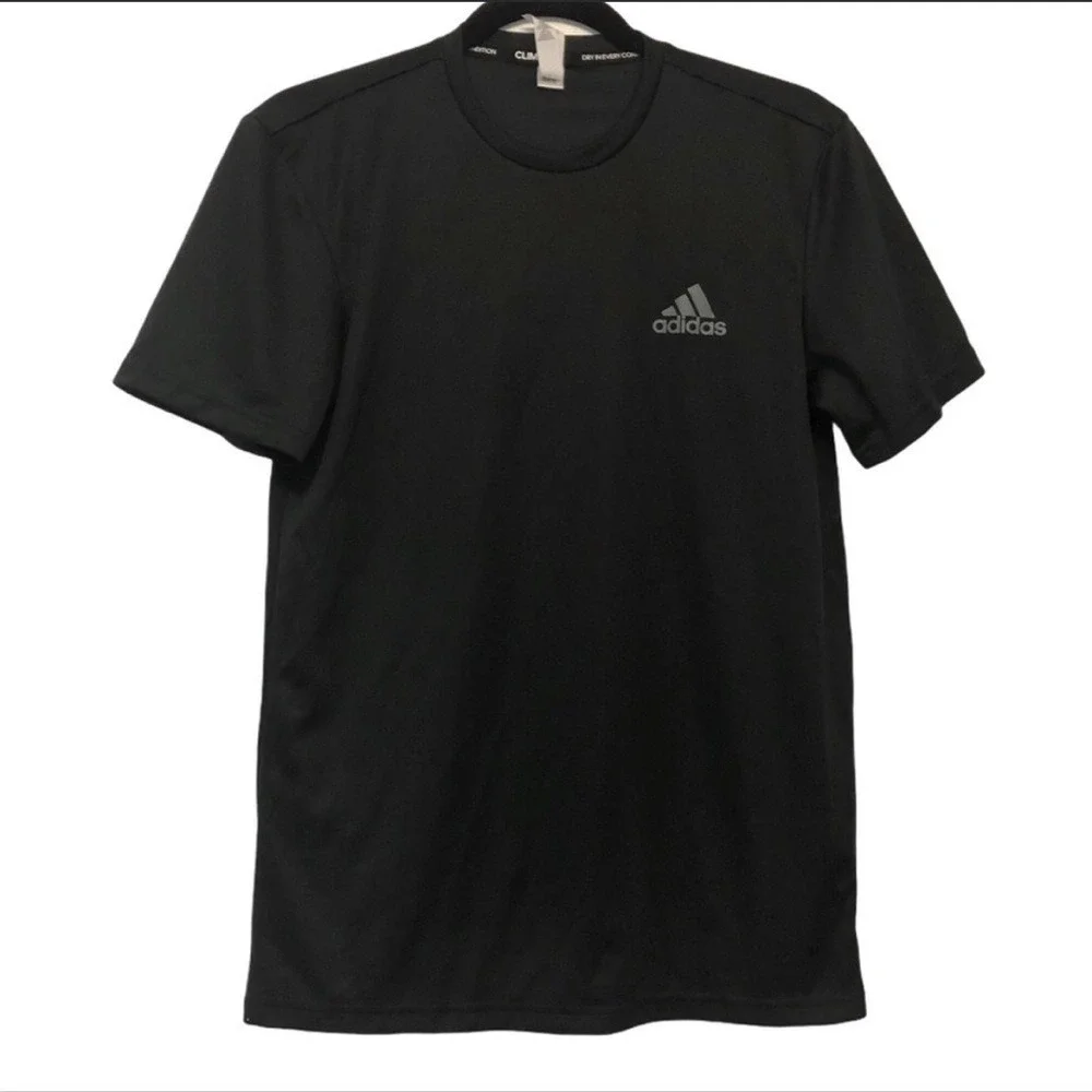 Adidas Black Climalite Crewneck Shirt